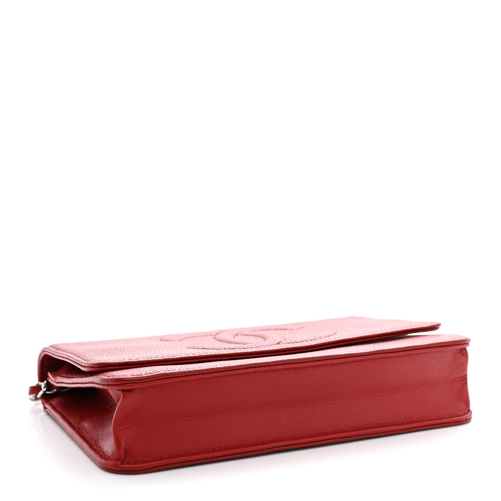 Caviar Timeless CC Wallet on Chain WOC Red