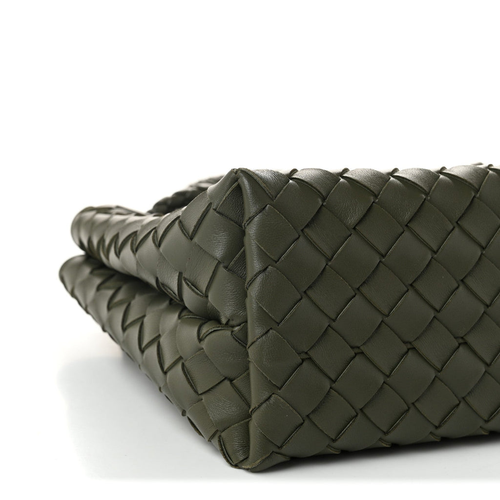 Nappa Intrecciato Small Andiamo Shoulder Bag Pickle