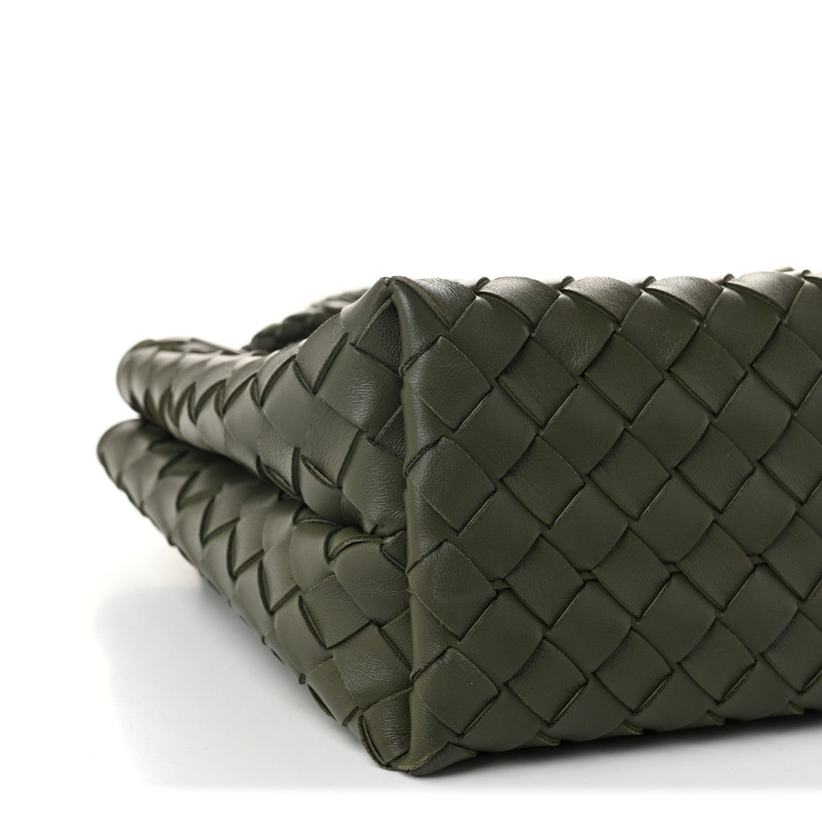 Nappa Intrecciato Small Andiamo Shoulder Bag Pickle