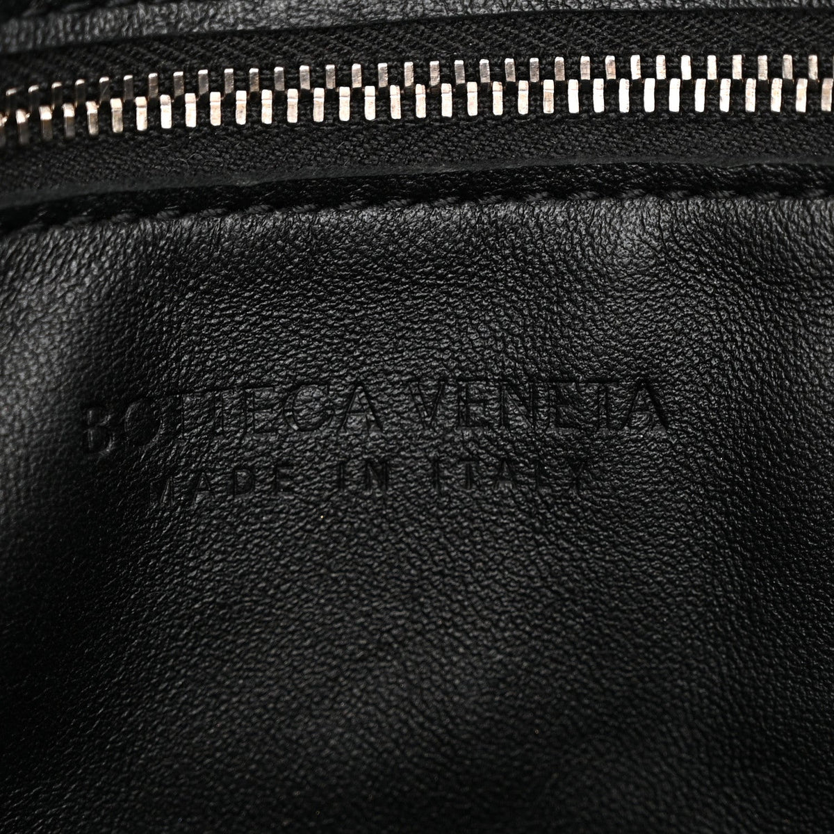 Nappa Maxi Intreccio Cassette Bag Black