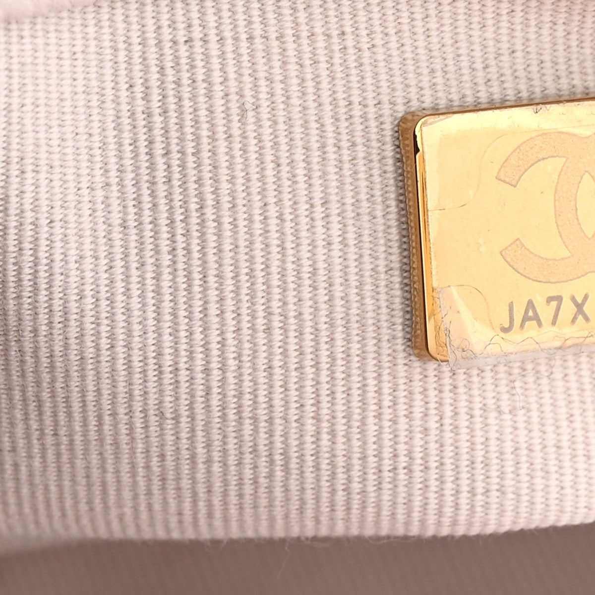Caviar Quilted Small Chain Around Boy Flap  Light Purple