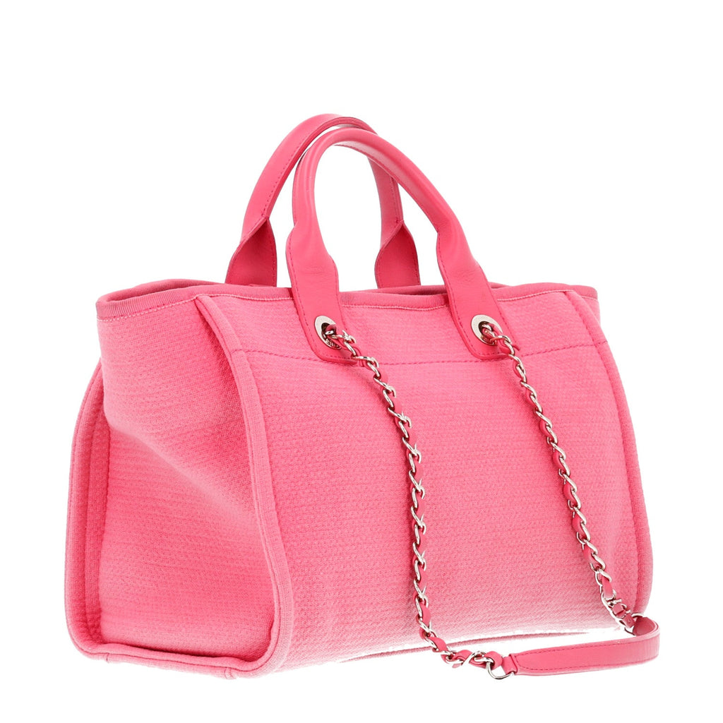 Mixed Fibers Small Deauville Tote Pink