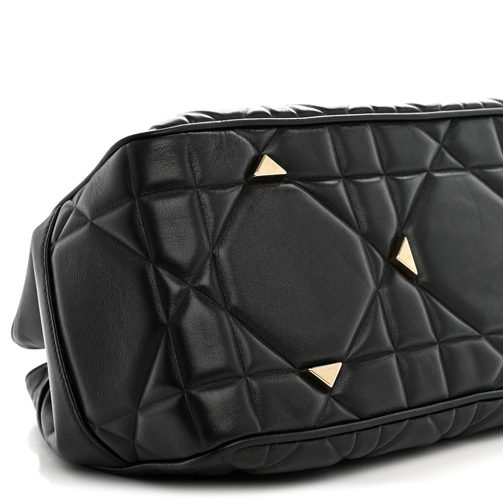 Calfskin Cannage Large The Lady 95.22 Black
