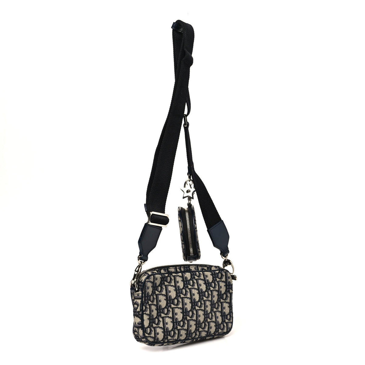 Oblique Calfskin Small Kids' Multifunctional Bag Beige Black