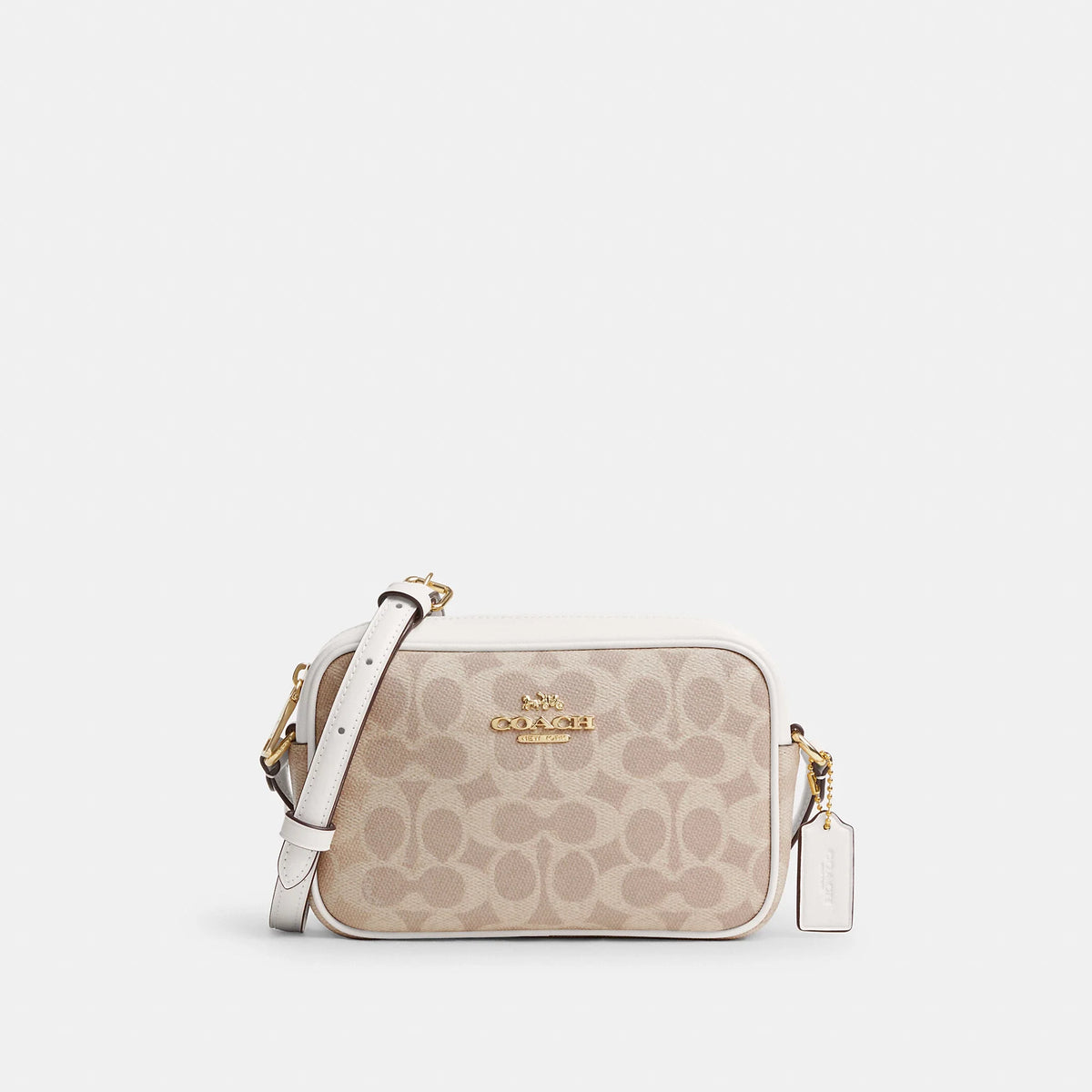 Coach Outlet Mini Jamie Camera Bag In Signature Canvas