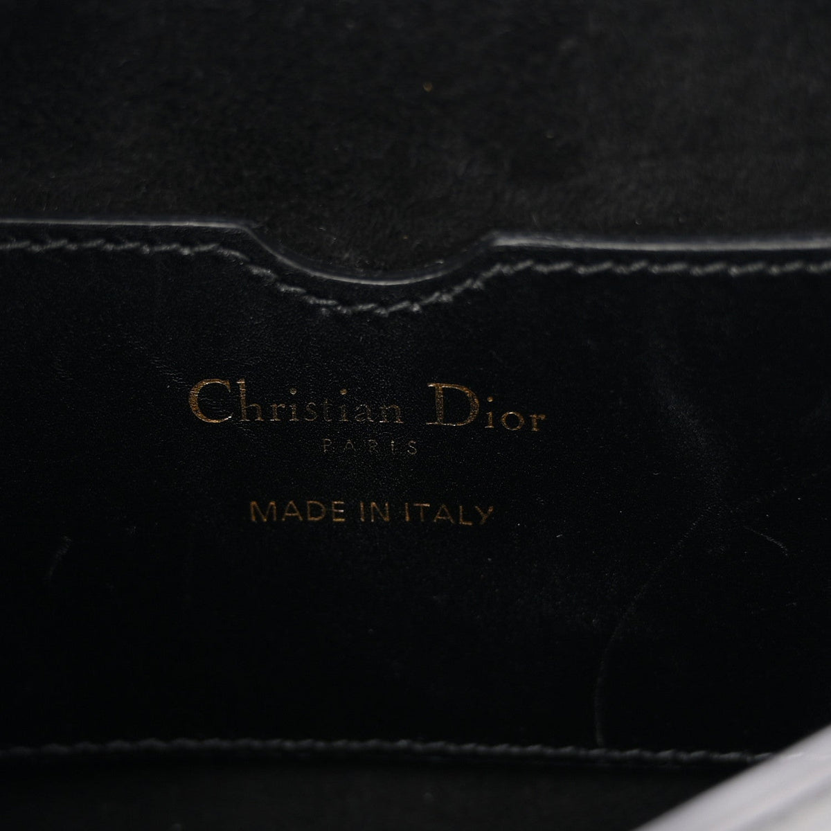 Box Calfskin Medium Bobby Flap Black