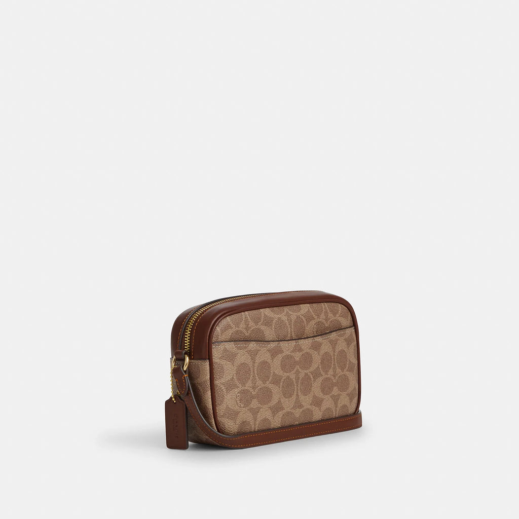 Coach Outlet Mini Jamie Camera Bag In Signature Canvas