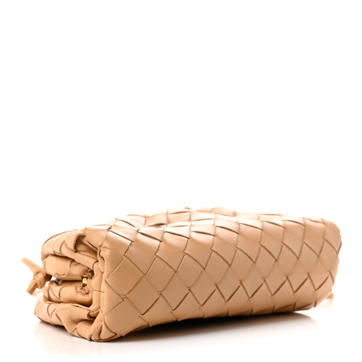 Nappa Intrecciato The Mini Pouch Almond