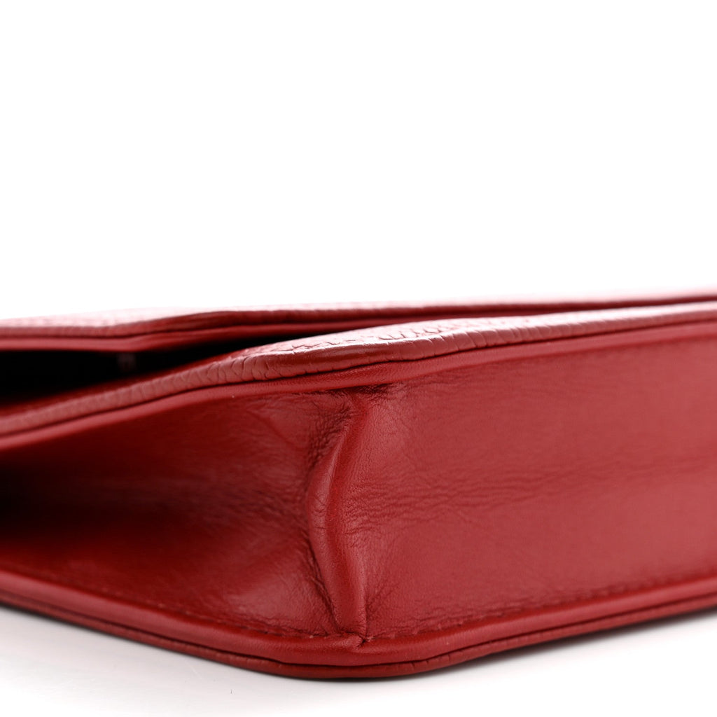 Caviar Timeless CC Wallet on Chain WOC Red