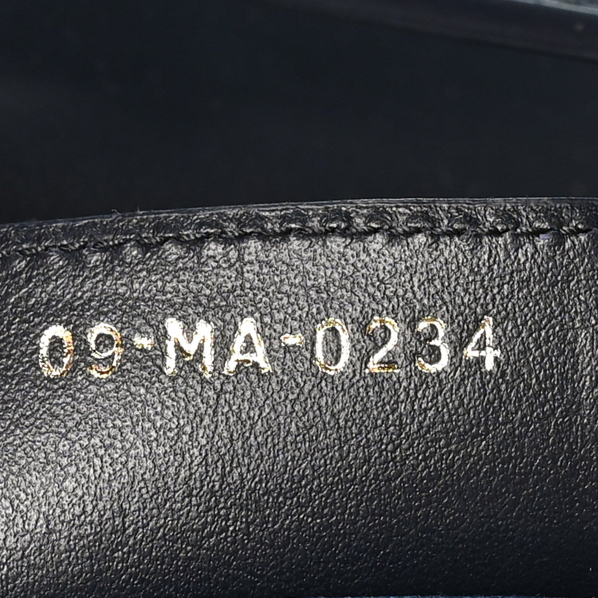 Denim Oblique Jacquard Saddle Bag With Strap Blue