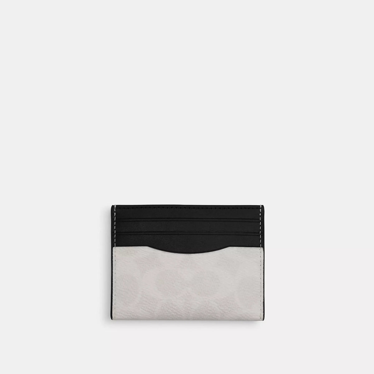 Coach Outlet Slim Id Card Case In Signature Canvas