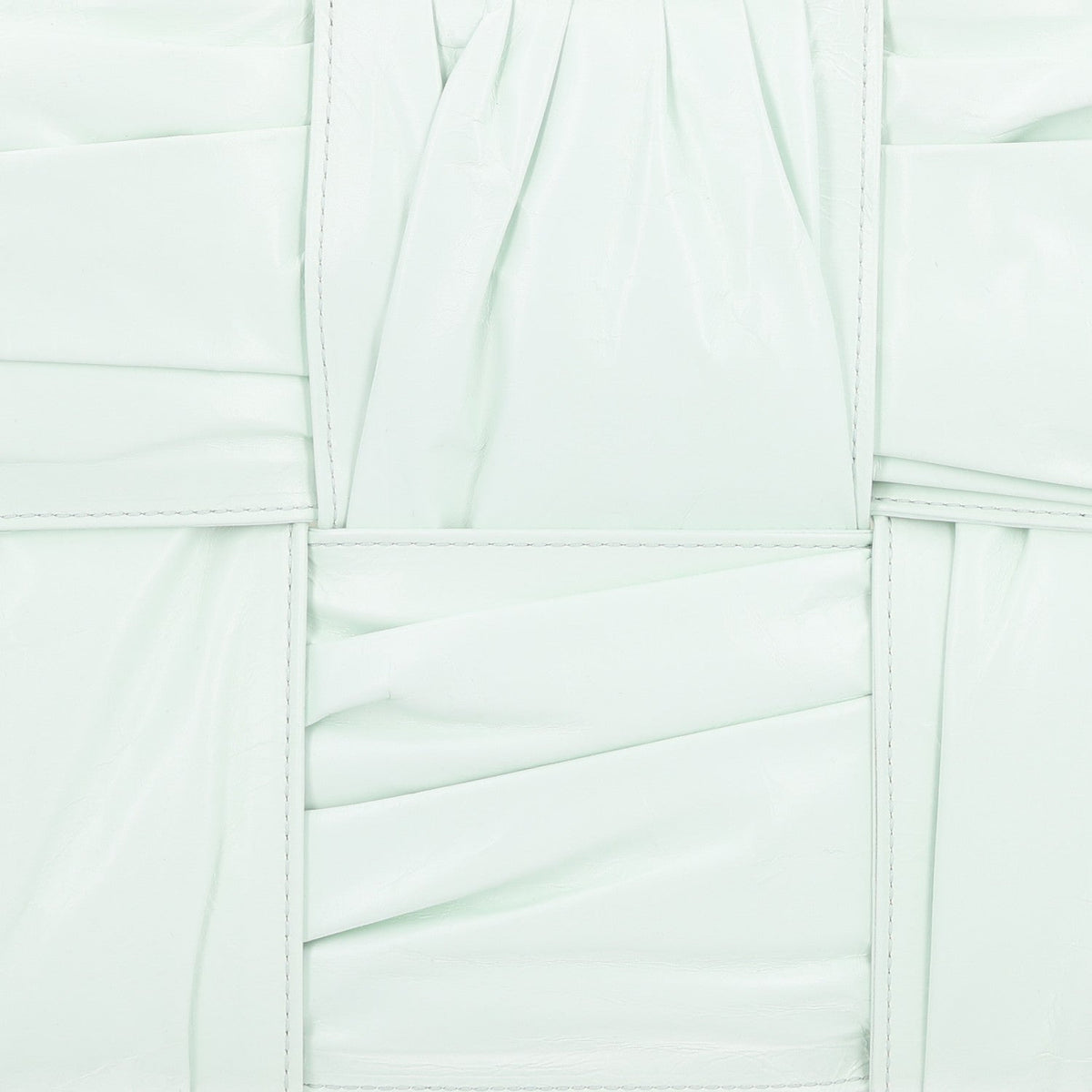 Foulard Intrecciato Pleated Medium Arco Tote Glacier
