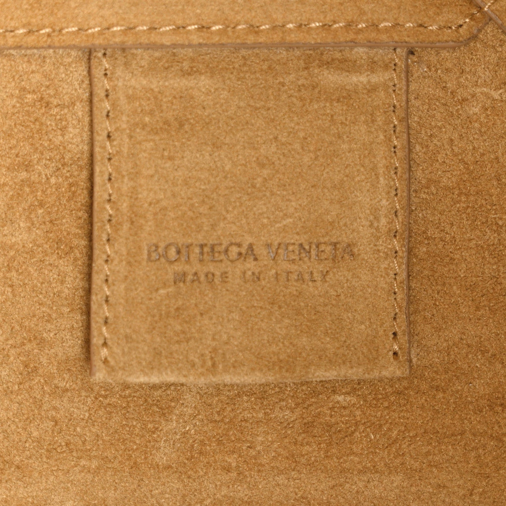 Calfskin Brown Bag Tote Kraft
