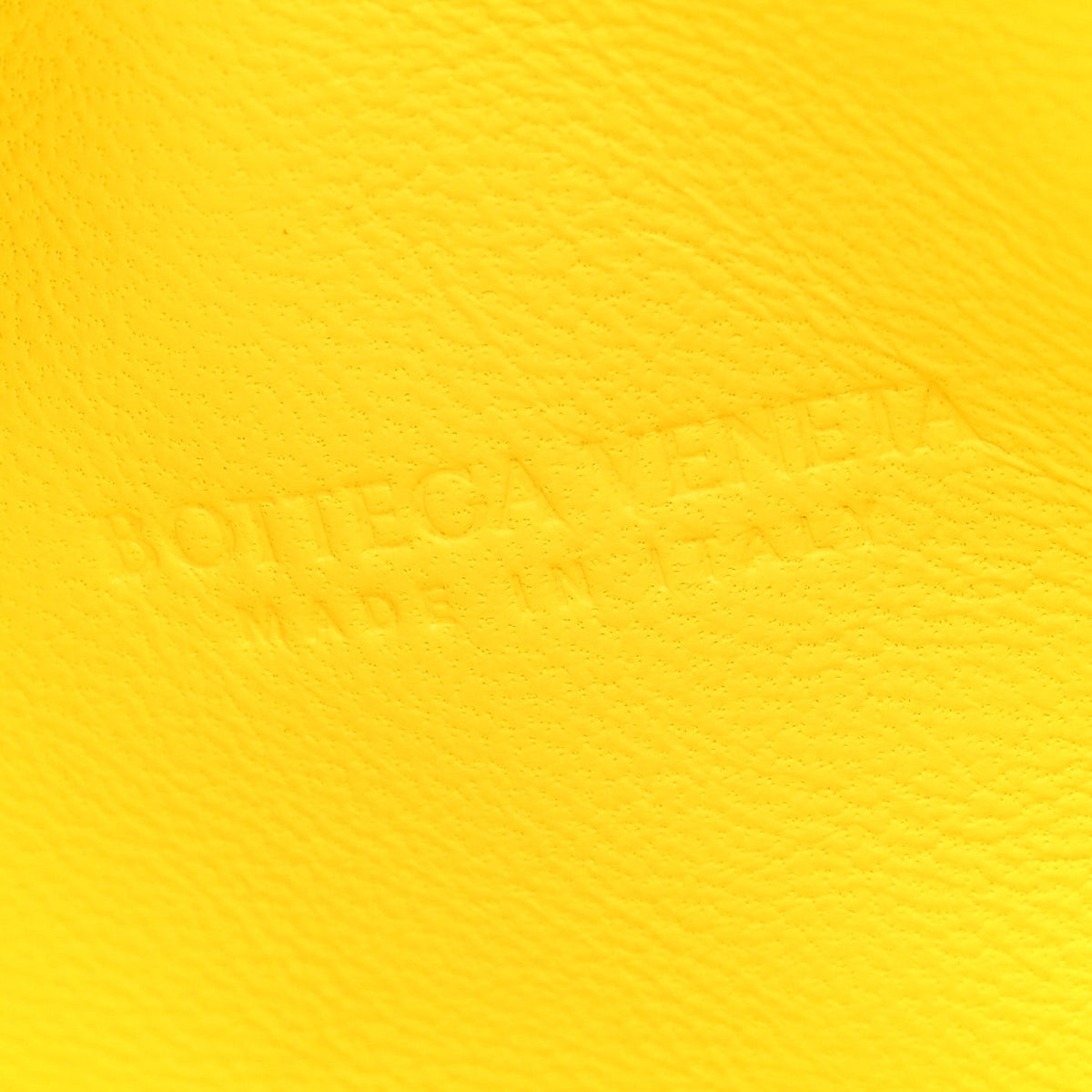 Chenille The Mini Pouch Lemon