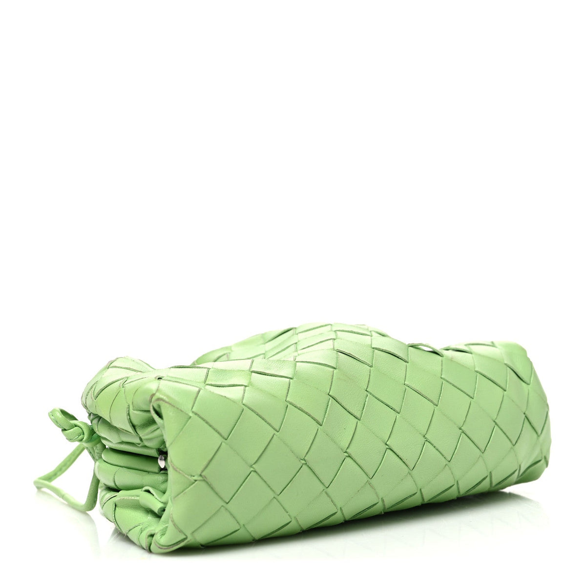Nappa Intrecciato The Mini Pouch Pistachio