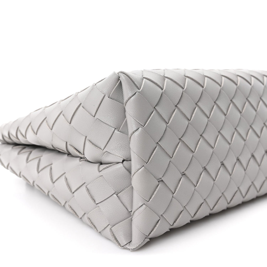 Nappa Intrecciato Small Andiamo Shoulder Bag Sterling