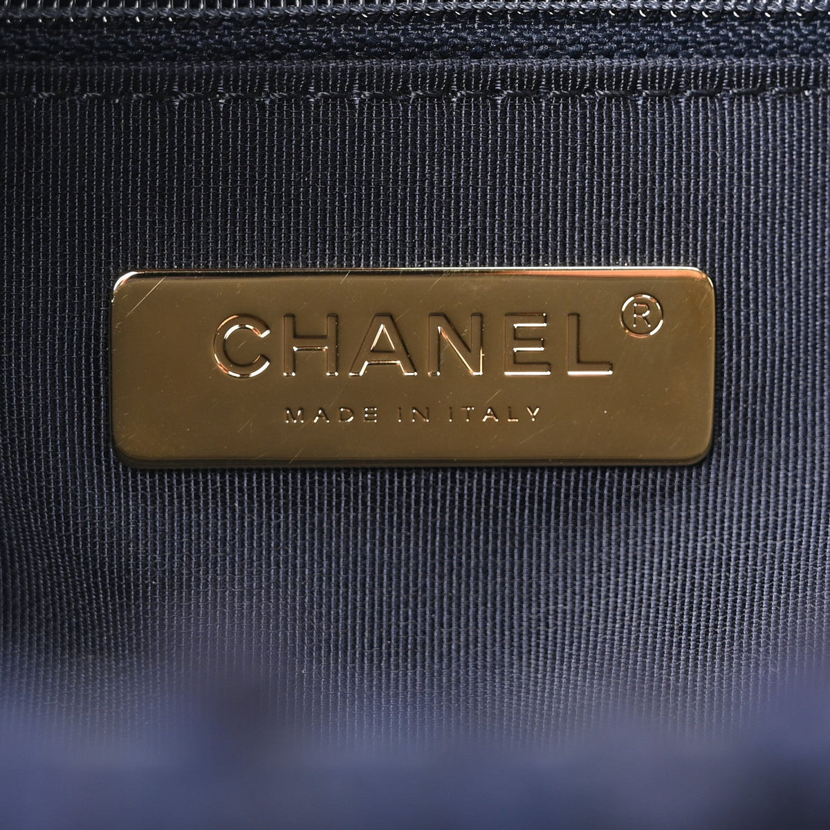 Tweed Quilted Maxi Chanel 19 Flap Navy