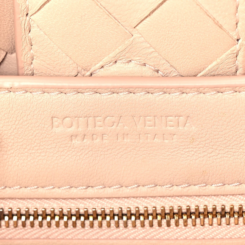 Nappa Intrecciato Small Andiamo Shoulder Bag Lotus
