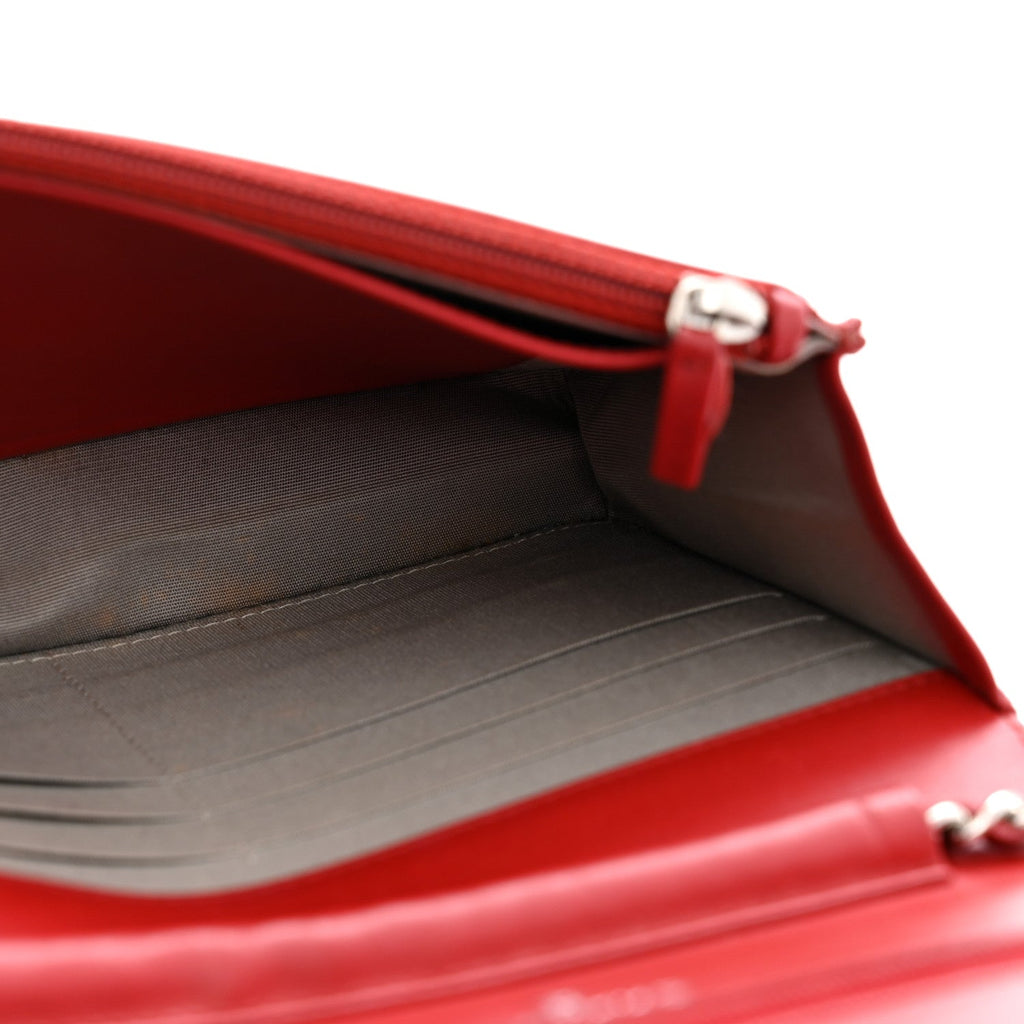 Caviar Timeless CC Wallet on Chain WOC Red