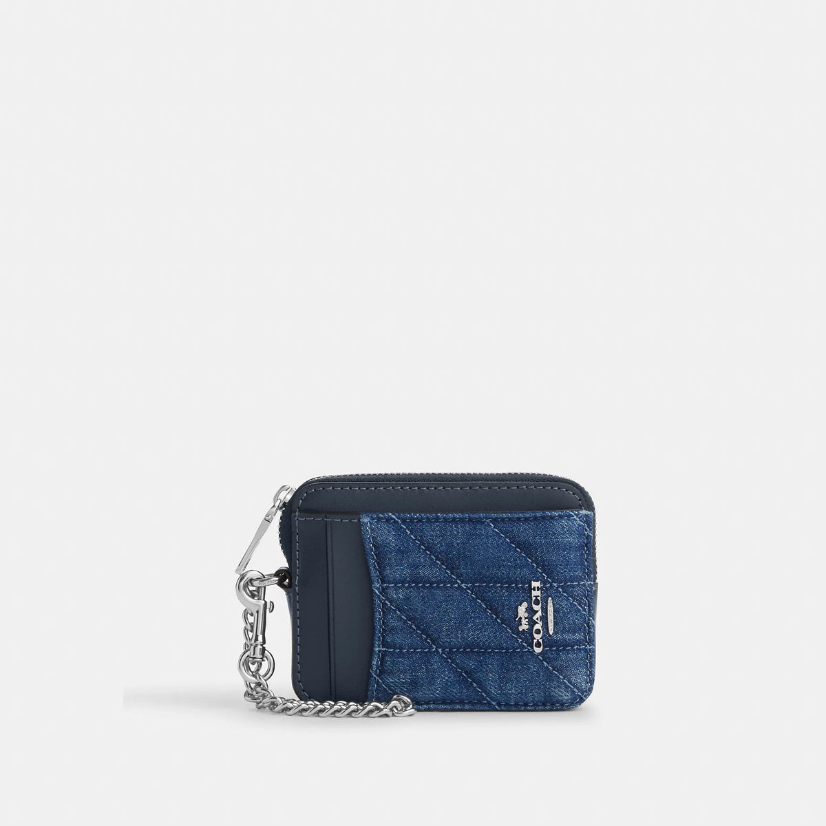 Coach Outlet Zip Card Case With Quilting