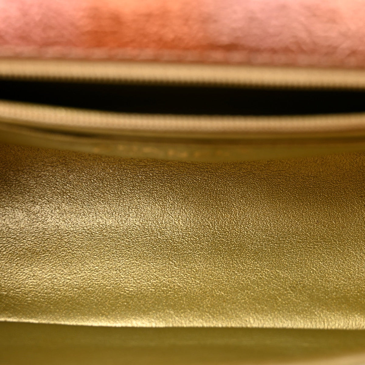 Metallic Goatskin Quilted Mini 2.55 Reissue Flap Multicolor