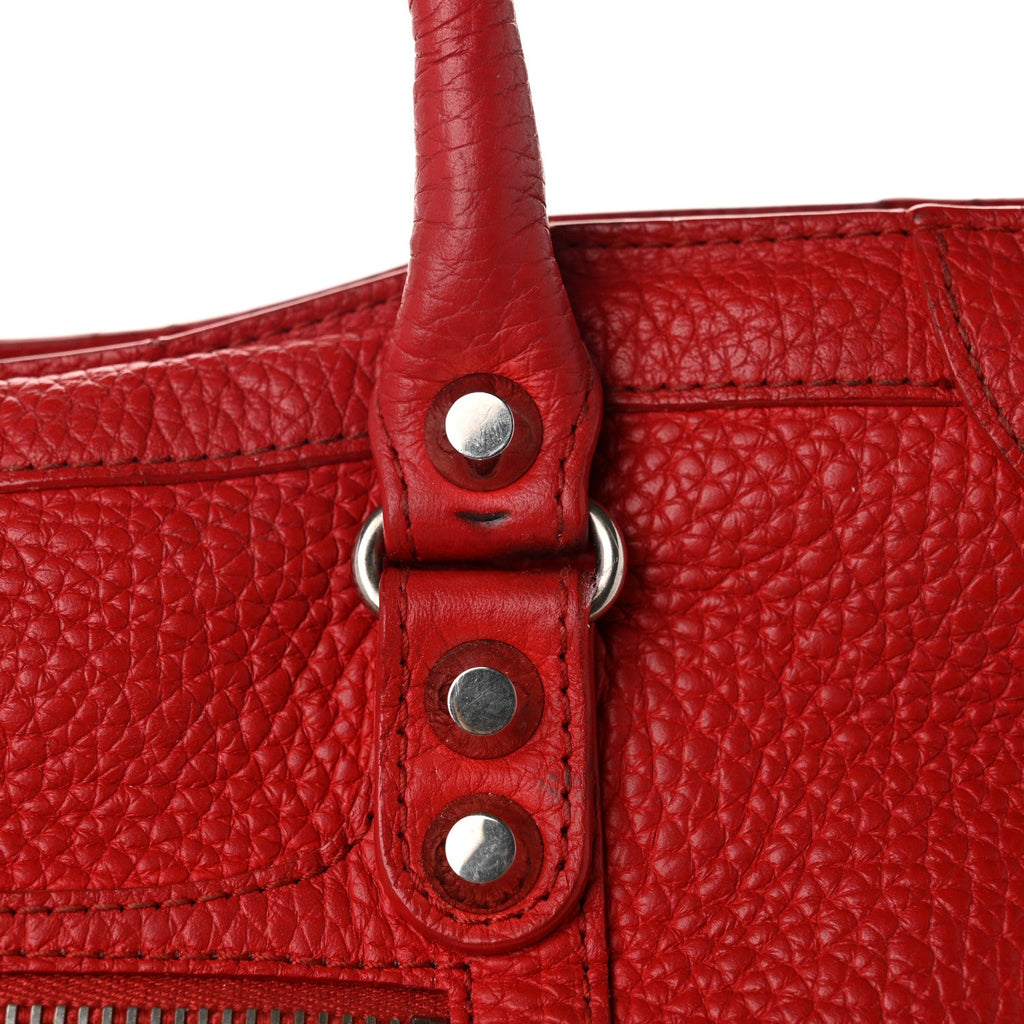 Vibrato Calfskin Classic Silver Hardware S City Rouge Cerise
