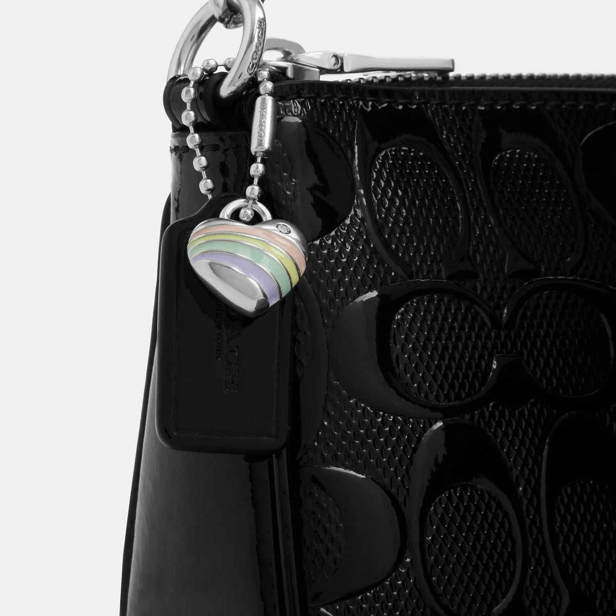 Coach Outlet Nolita 19 In Signature Leather With Heart Charm