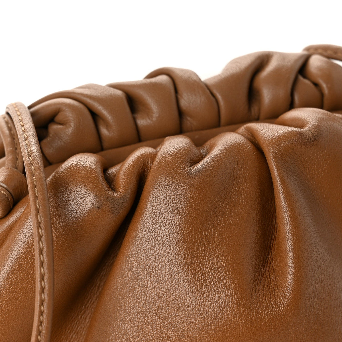 Butter Calfskin The Mini Pouch Teak