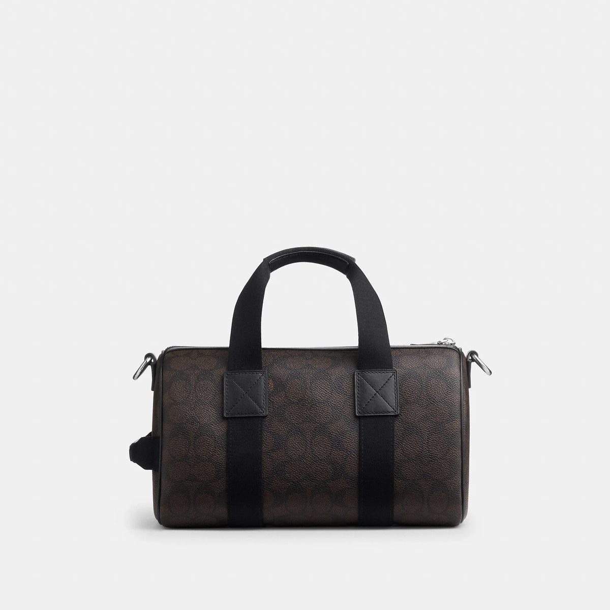 Coach Outlet Explorer Duffle Bag 28 In Signature Canvas With Patches