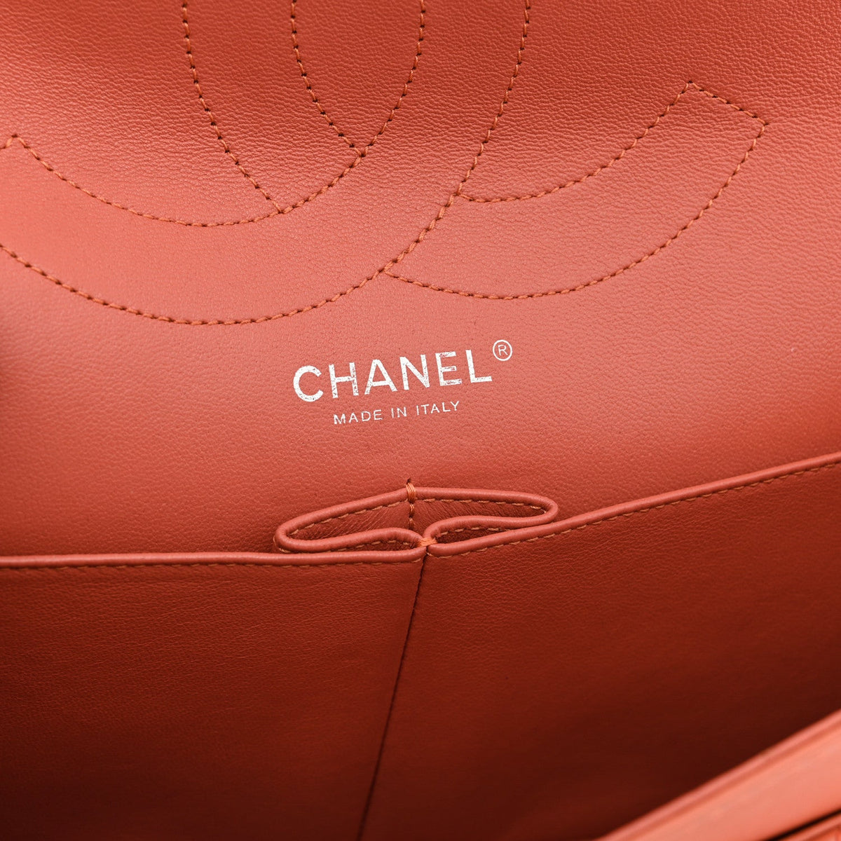 Lambskin Quilted 2.55 Reissue 227 Flap Orange