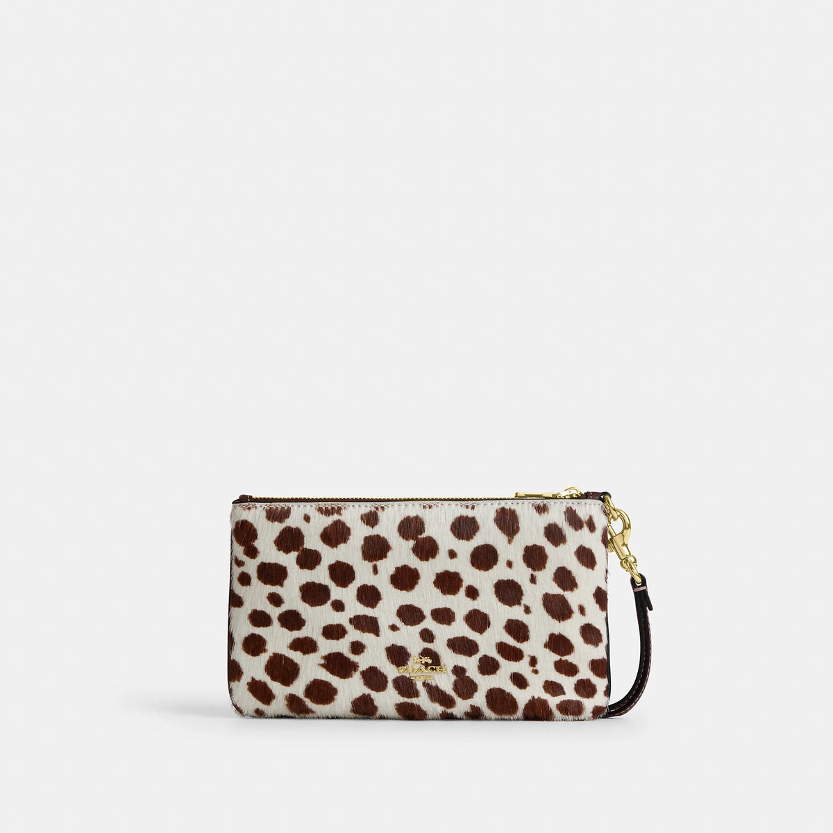 Coach Outlet Ashton Wristlet In Haircalf