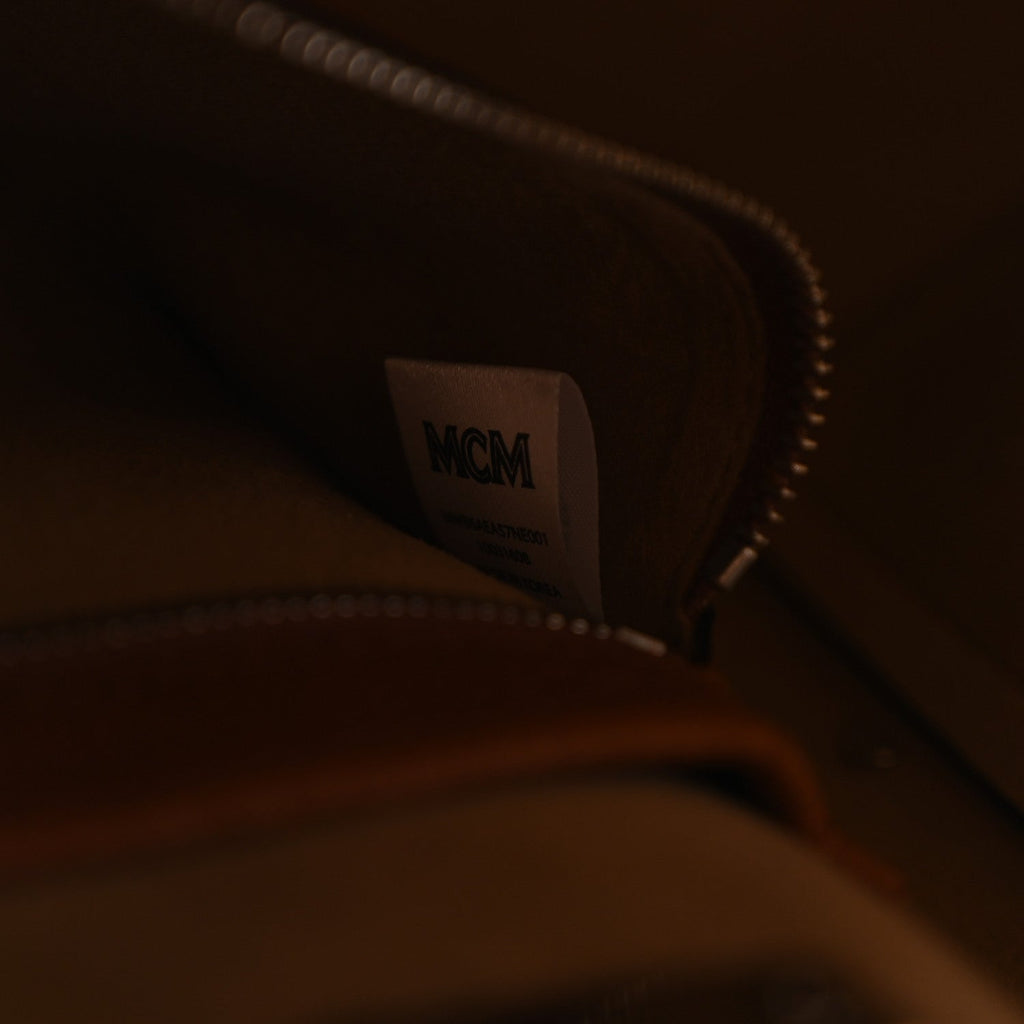 Grained Calfskin Medium Ella Boston Brown