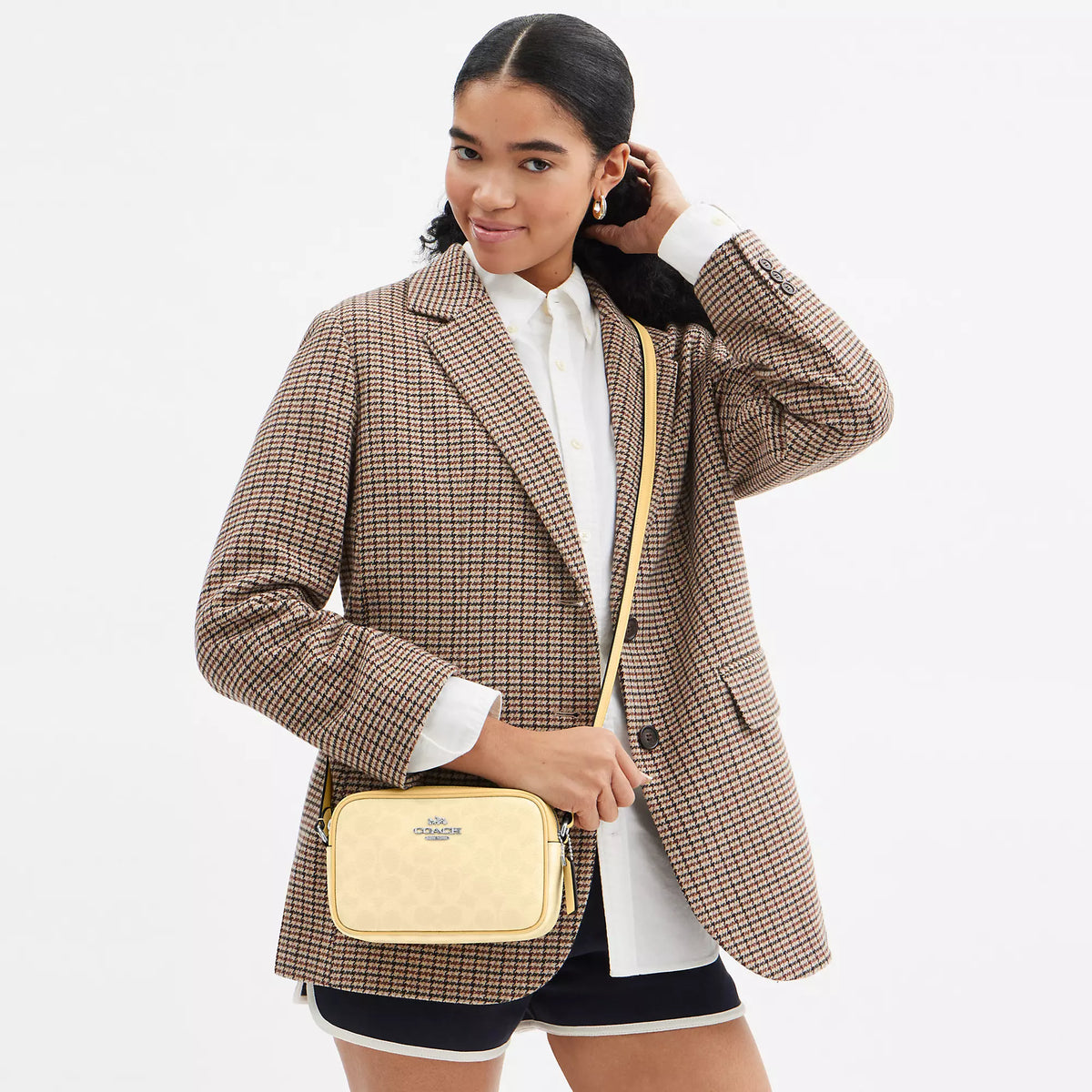 Coach Outlet Mini Jamie Camera Bag In Signature Canvas