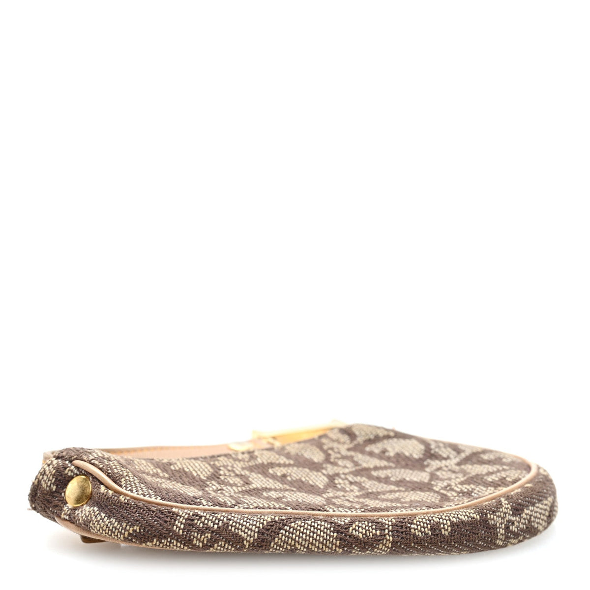 Monogram Saddle Coin Purse Brown
