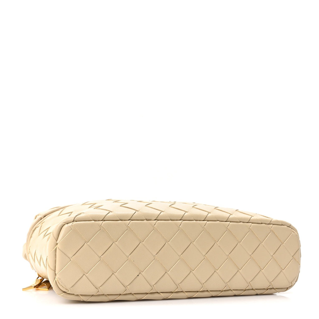 Calfskin Intrecciato Bang Bang Vanity Case Ecru