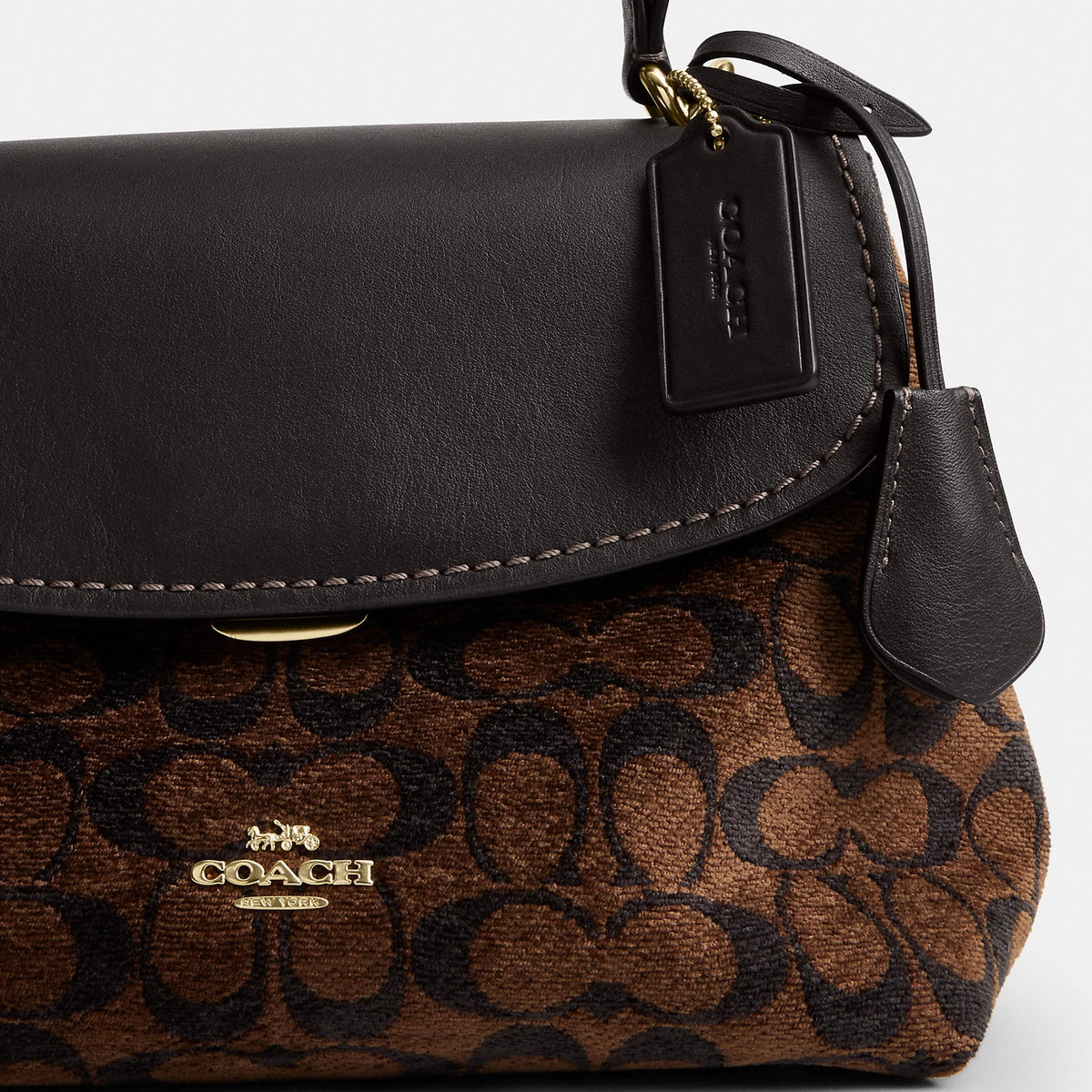 Coach Outlet Emory Top Handle Bag In Signature Chenille