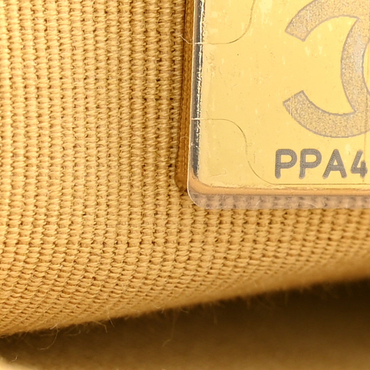 Metallic Caviar Quilted CC Turnlock Wallet On Chain WOC Gold