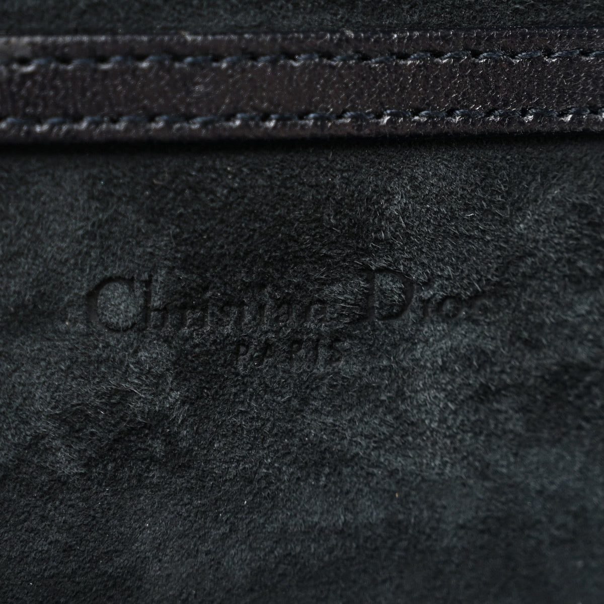 Denim Studded Vertical Diorama Blue