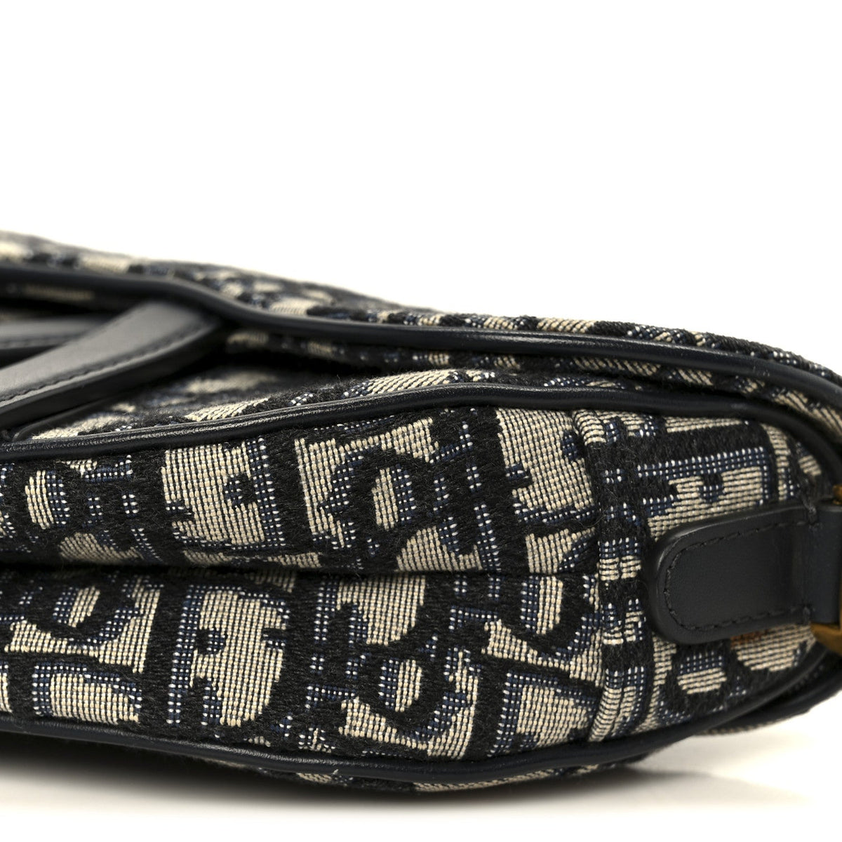 Oblique Mini Saddle Bag Blue