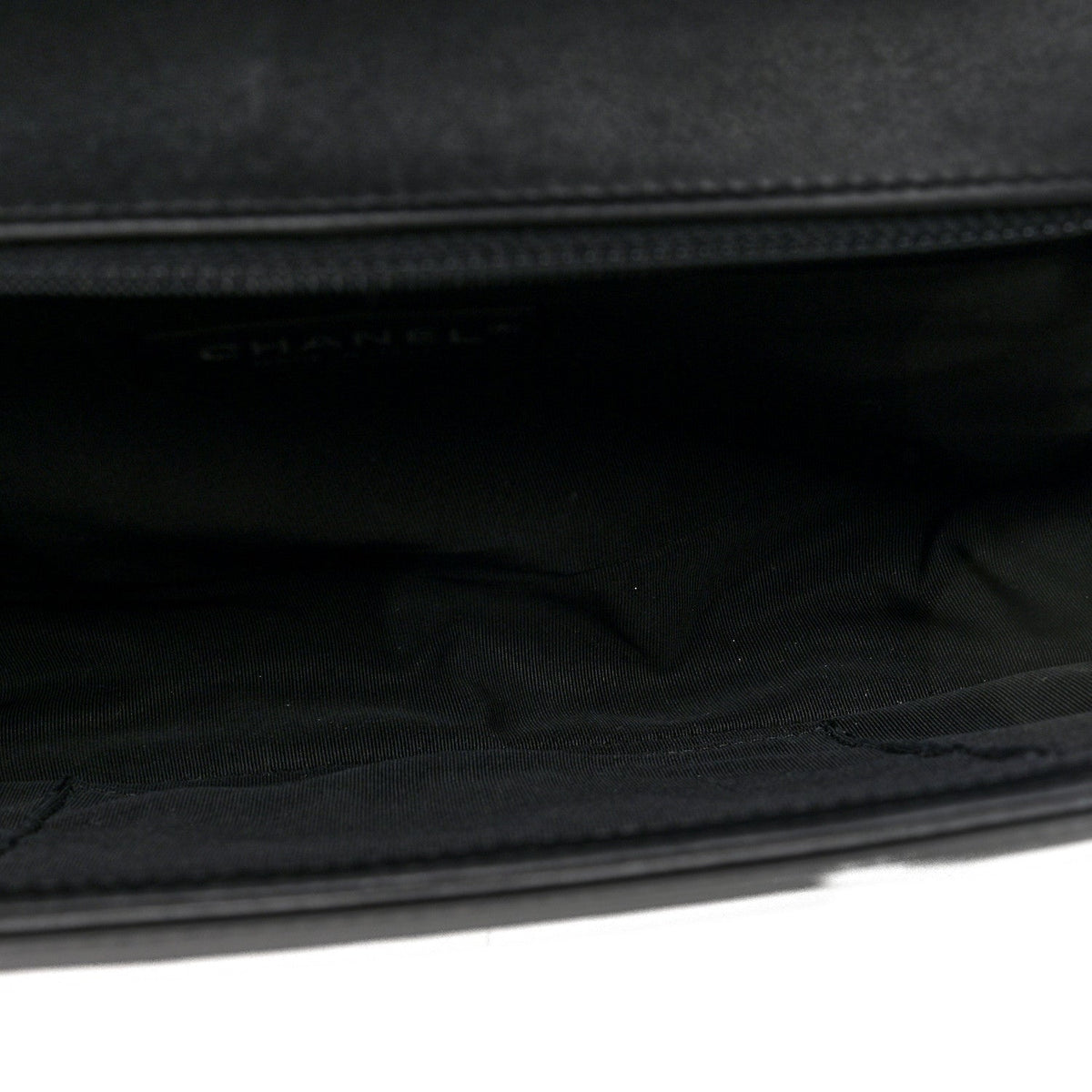Lambskin Quilted New Medium Boy Flap Black