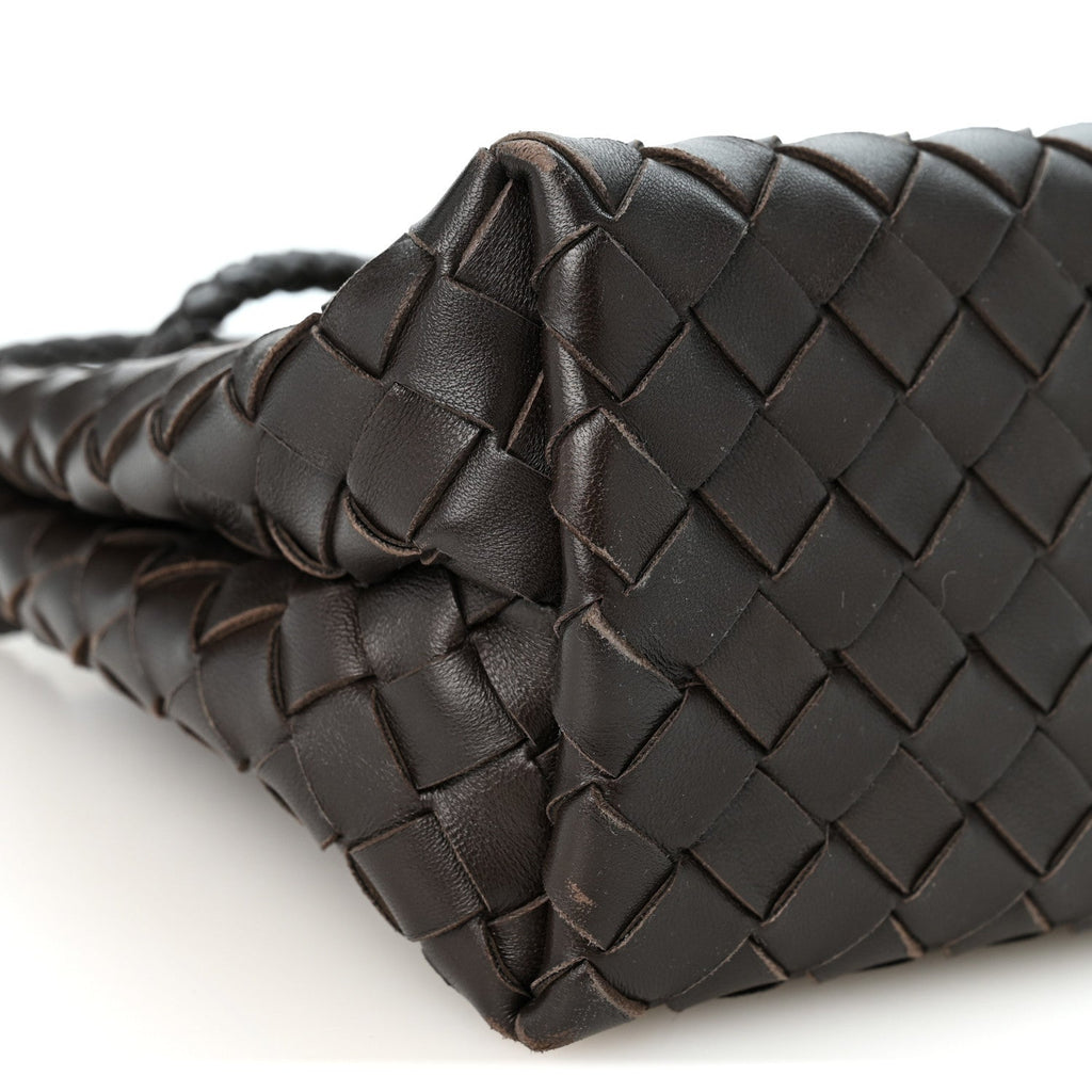 Nappa Intrecciato Small Andiamo Shoulder Bag Fondant
