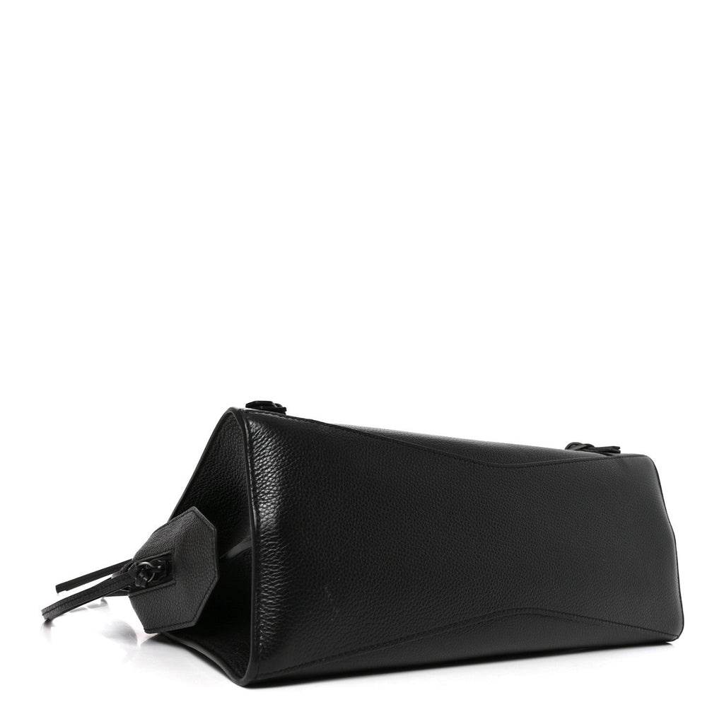 Grained Calfskin Neo Classic Black Hardware S City Black