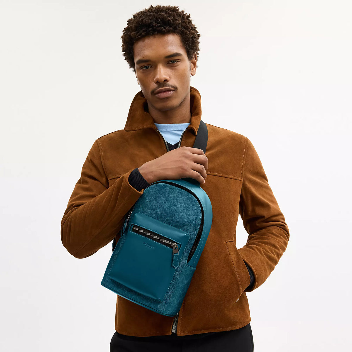 Coach Outlet West Pack In Signature Canvas