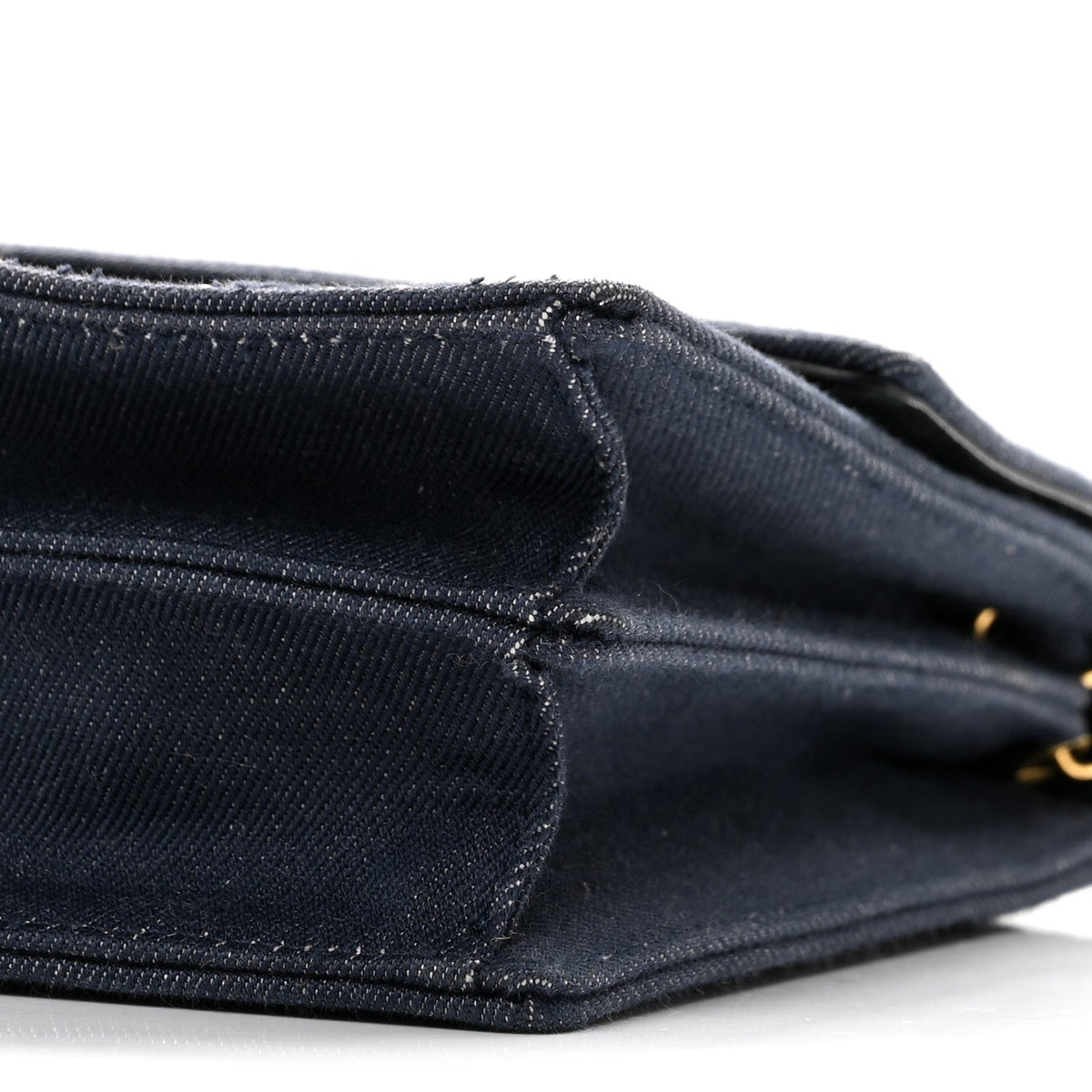 Denim Studded Vertical Diorama Blue