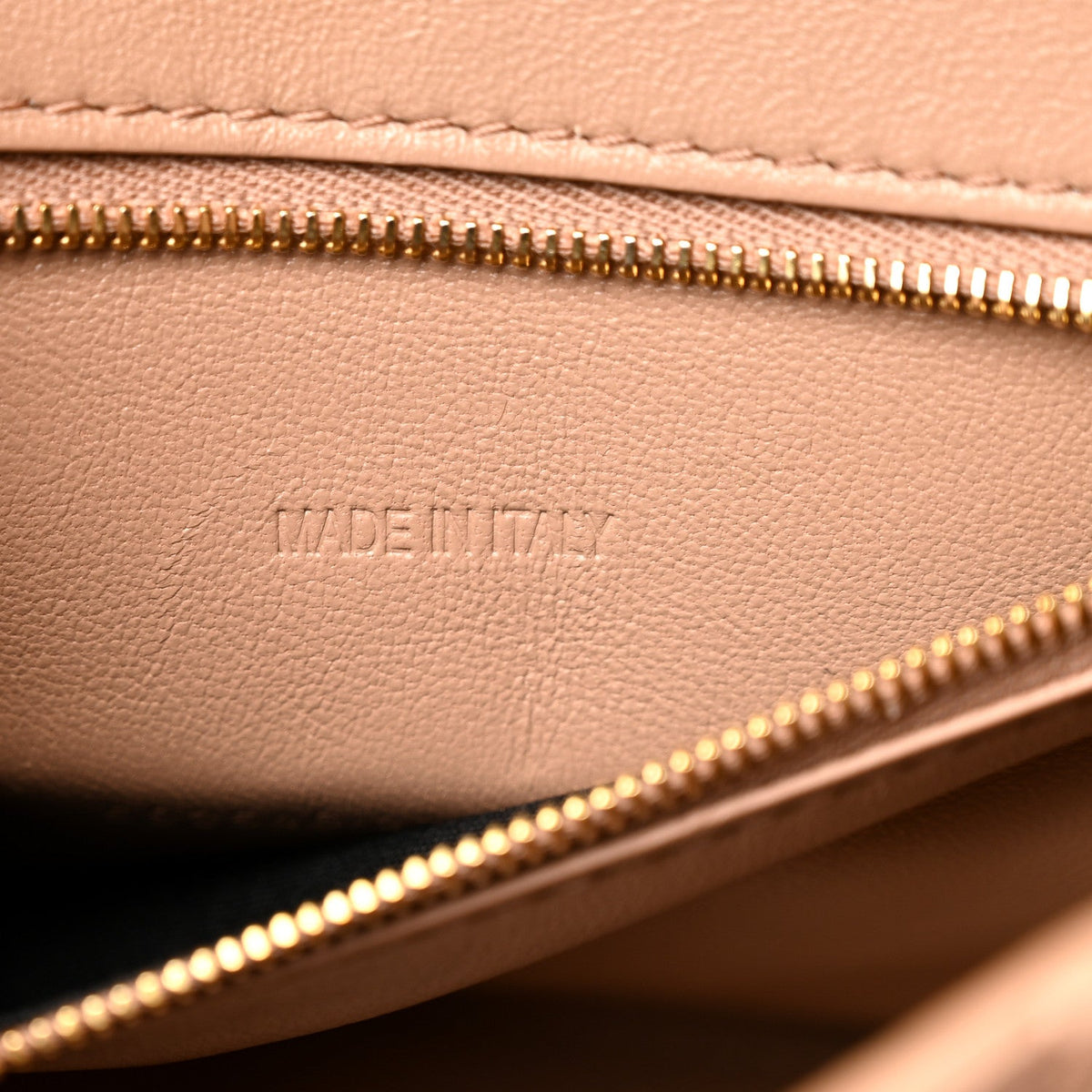 Grained Calfskin Small Hourglass Top Handle Bag Nude Beige