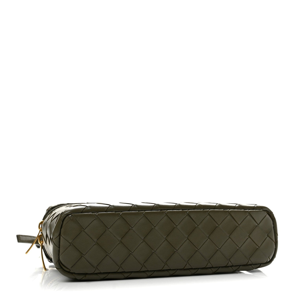 Calfskin Intrecciato Bang Bang Vanity Case Cypress