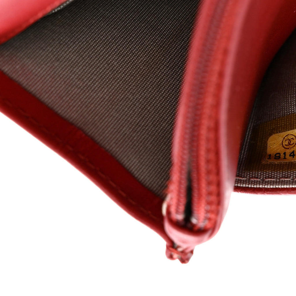 Caviar Timeless CC Wallet on Chain WOC Red
