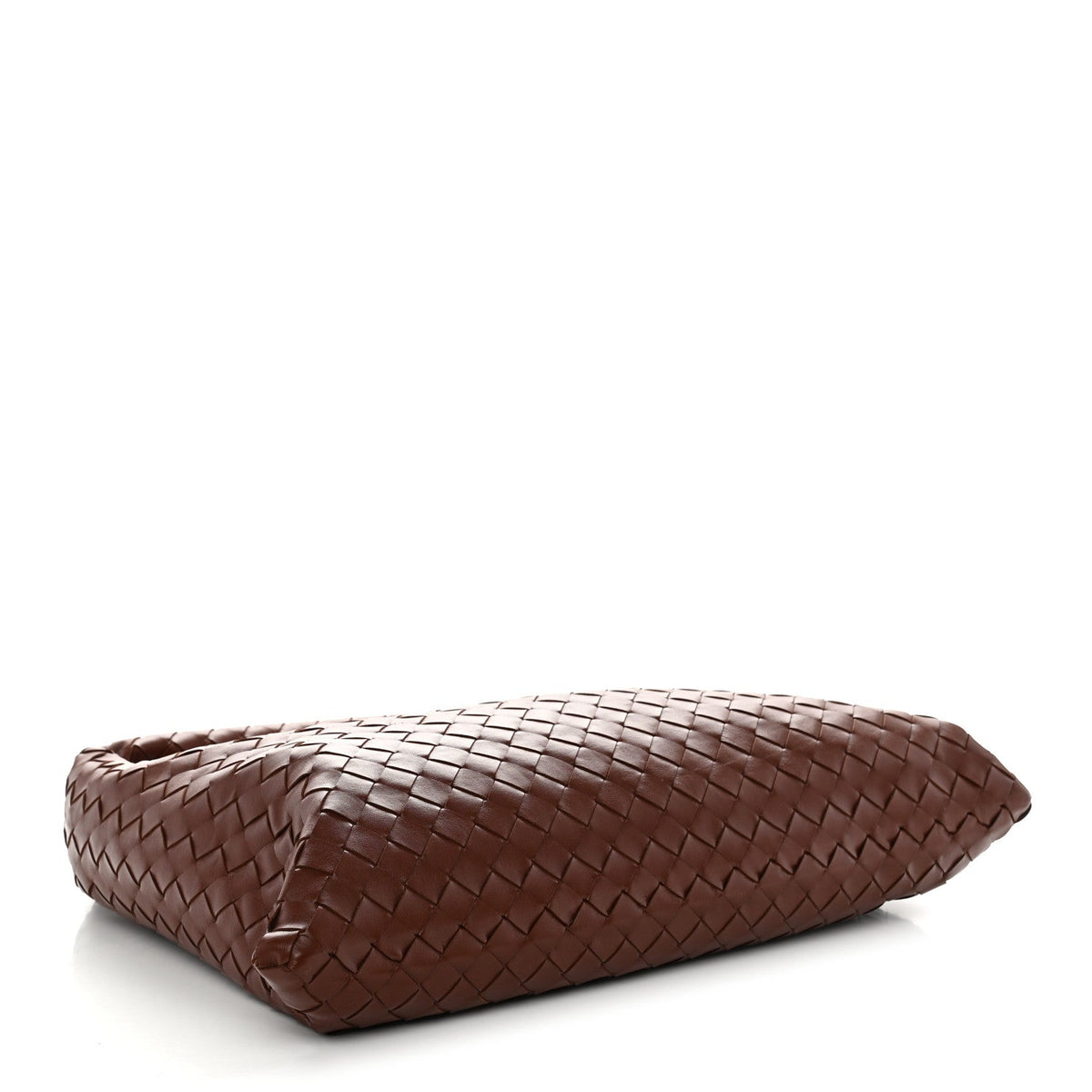 Calfskin Intrecciato Small Hop Sapele
