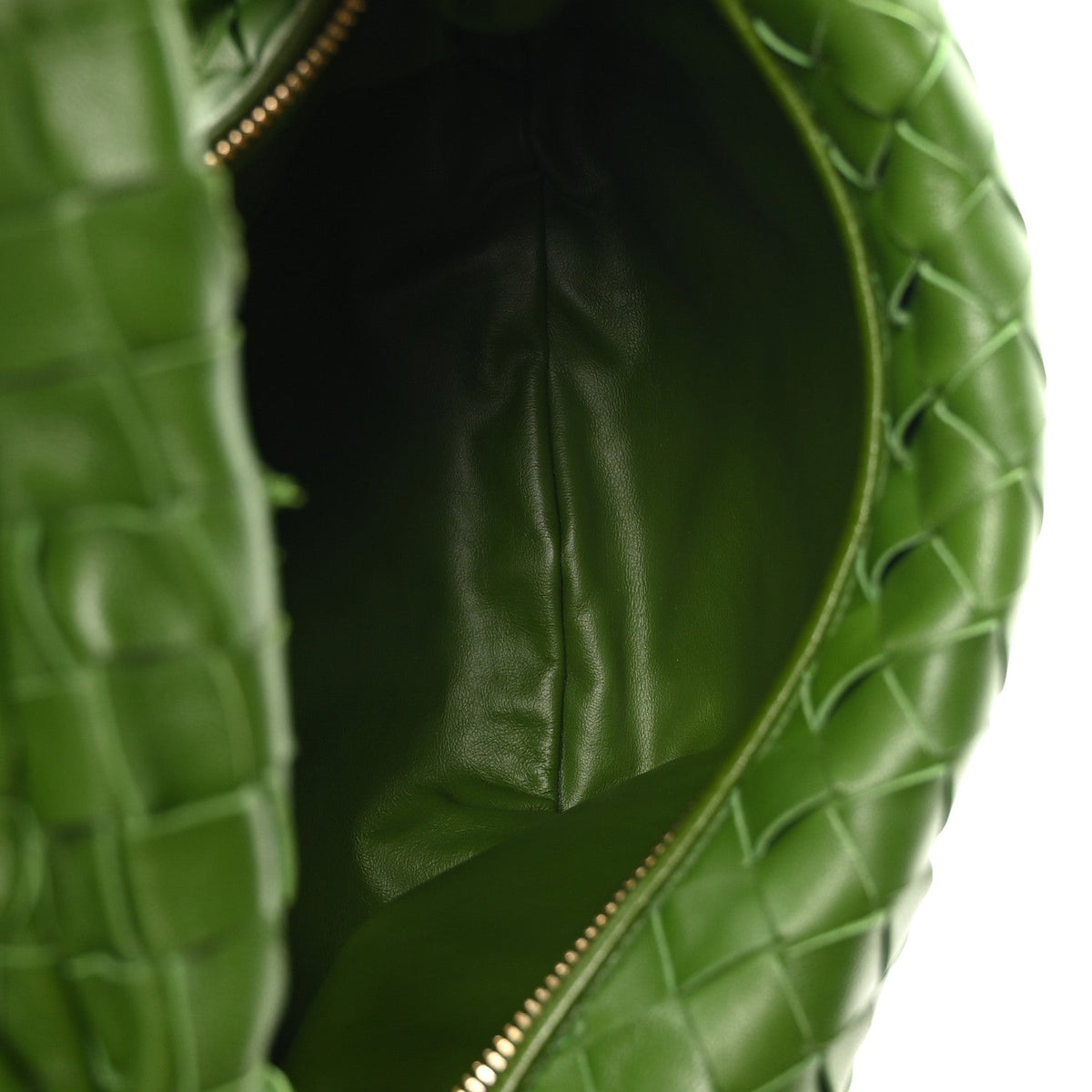 Nappa Intrecciato Teen Jodie Hobo Avocado