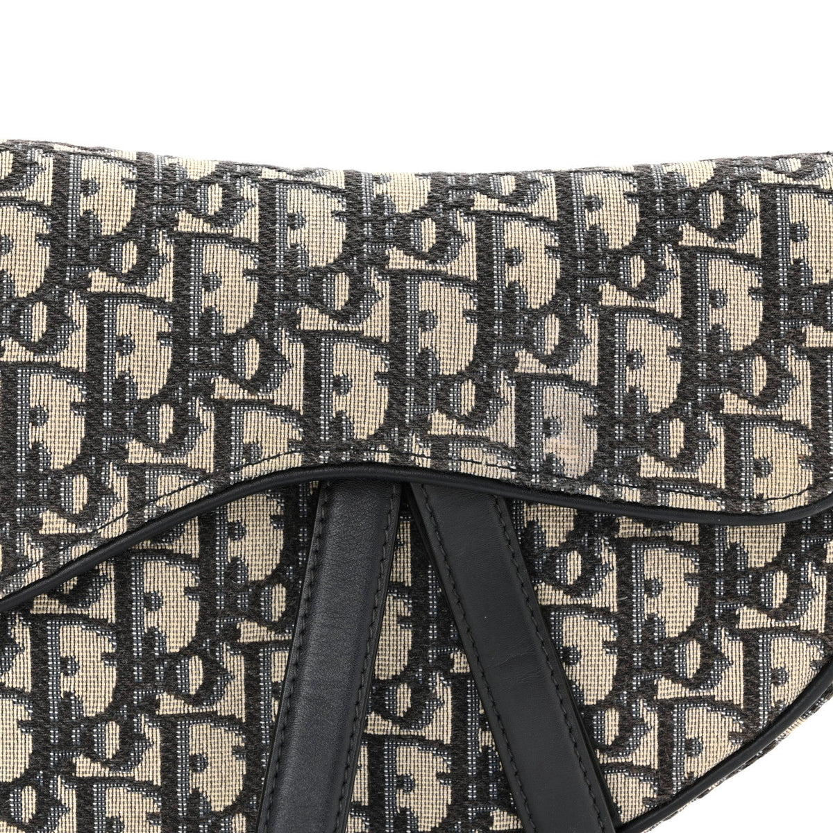 Oblique Saddle Bag Blue